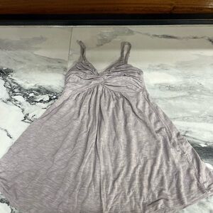 Gray Sleeveless Baby Tee